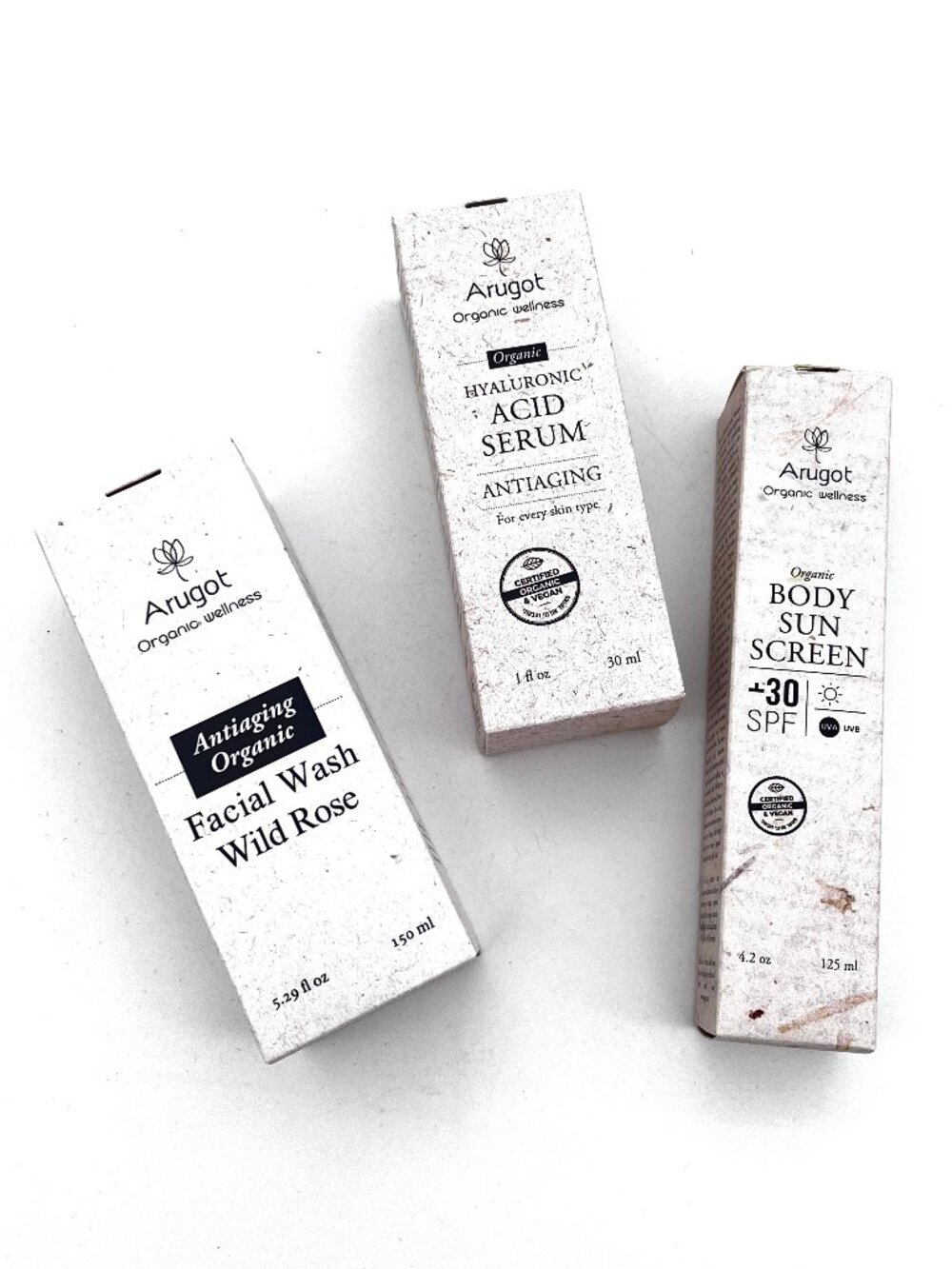 Imported Arugot Organic Wellness Face Care Kit
